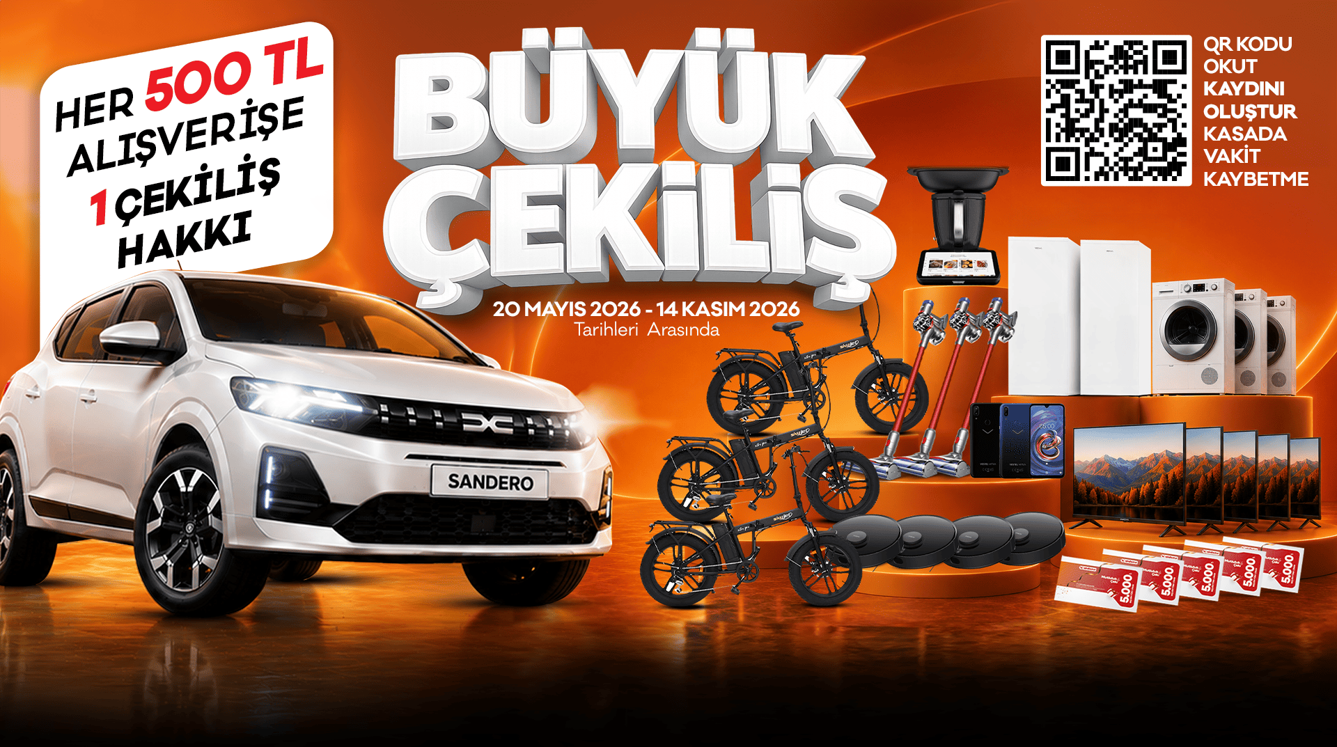 Akdemir Market’ten Şimdiye Kadarki En Büyük Çekiliş!